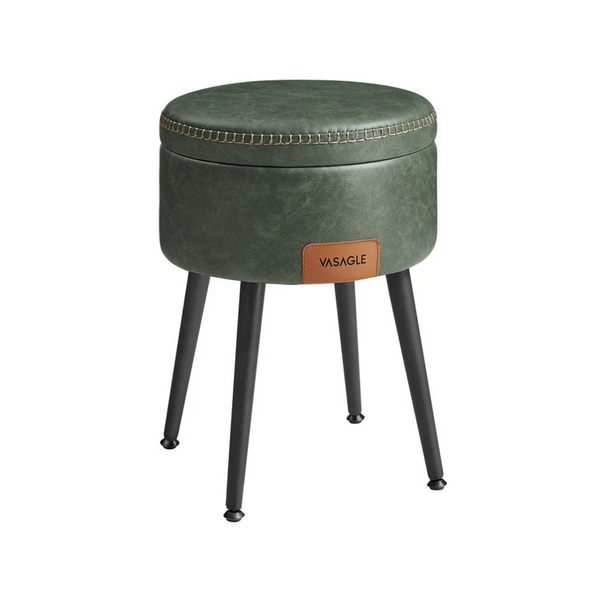 Mid-Century Modern Storage Ottoman Stool - Karrari