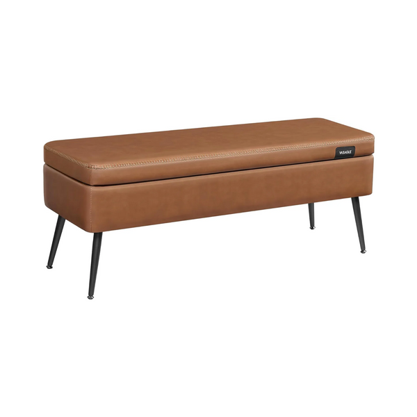 Mid-Century Modern Storage Ottoman Bench - Karrari