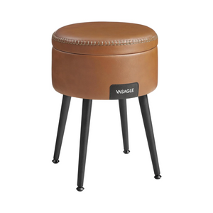 Mid-Century Modern Storage Ottoman Stool - Karrari