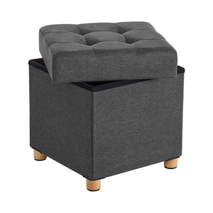 Small Folding Storage Stool Cube - Karrari