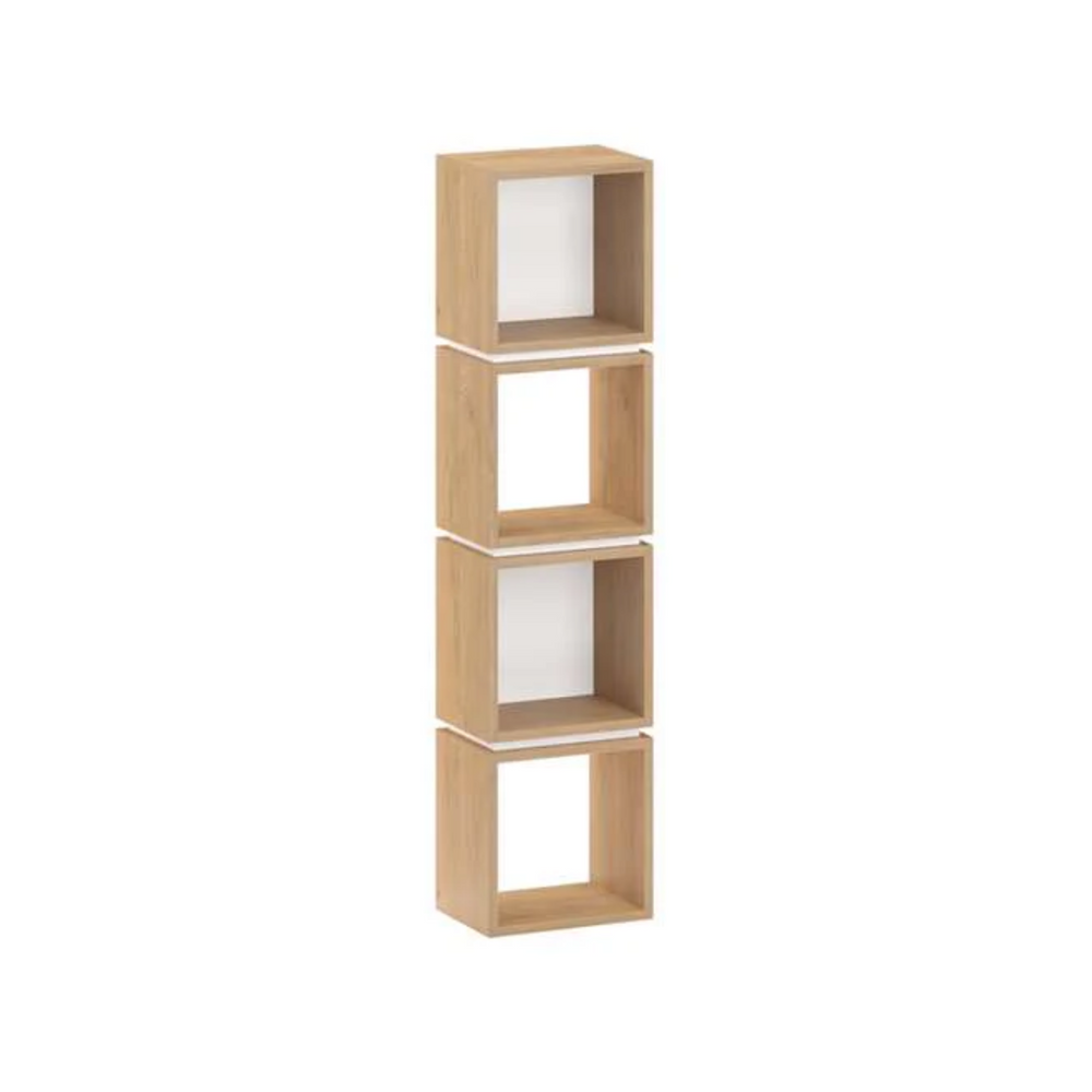 Modular 4-Cube Storage Shelf - Karrari