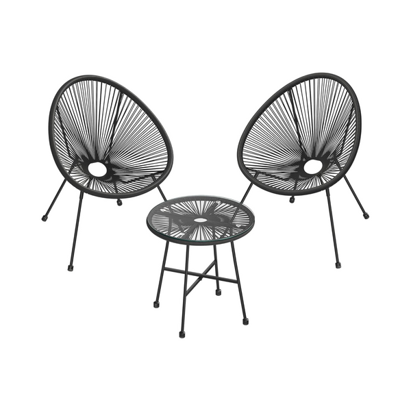 Outdoor Furniture Set – Table & 2 Chairs - Karrari