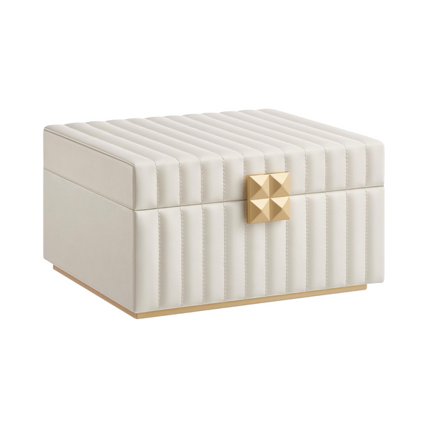 2-Tier Jewellery Box with Mirror & Removable Tray - Karrari