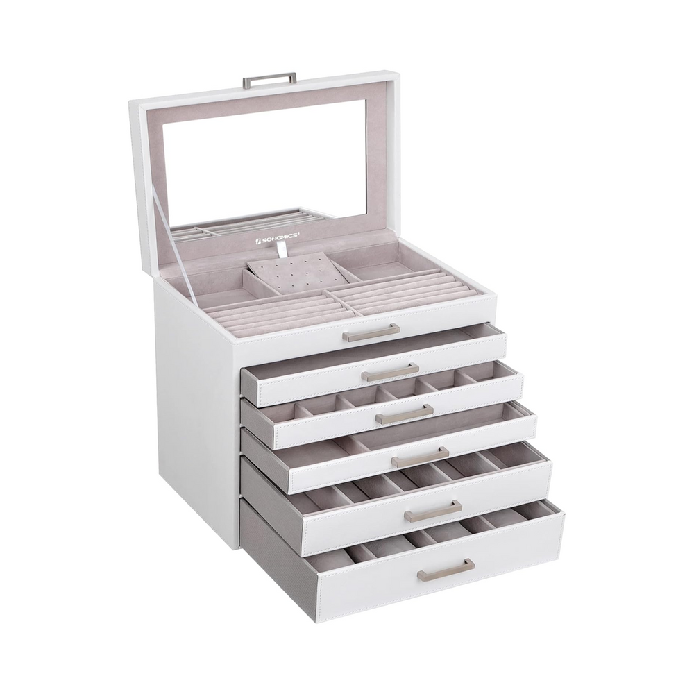 Large 6-Layer Jewellery Box with 5 Drawers - Karrari