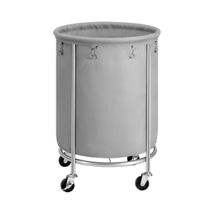 170L Laundry Trolley with Steel Frame & Brakes - Karrari