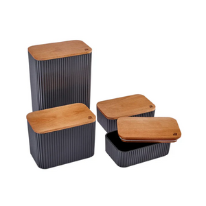 Massimo 4-Piece Modern Airtight Container Set - Karrari