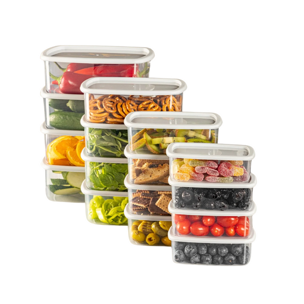 16-Piece Transparent Kitchen Storage Set - Karrari