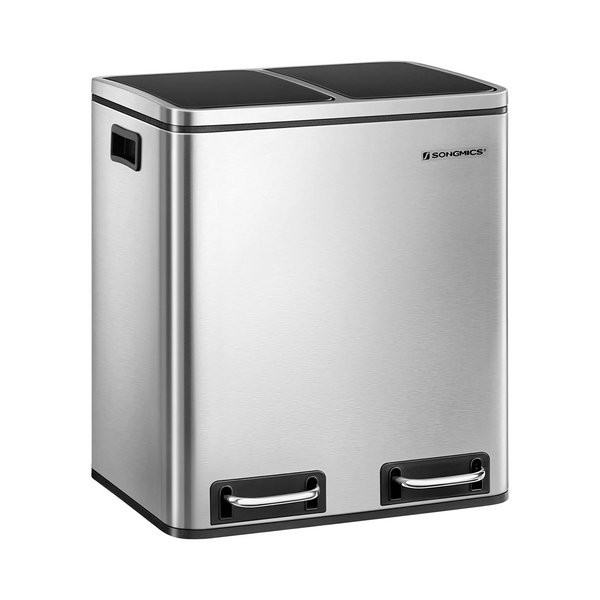 Double Kitchen Waste Bin 2×15L (Sorting Buckets) - Karrari