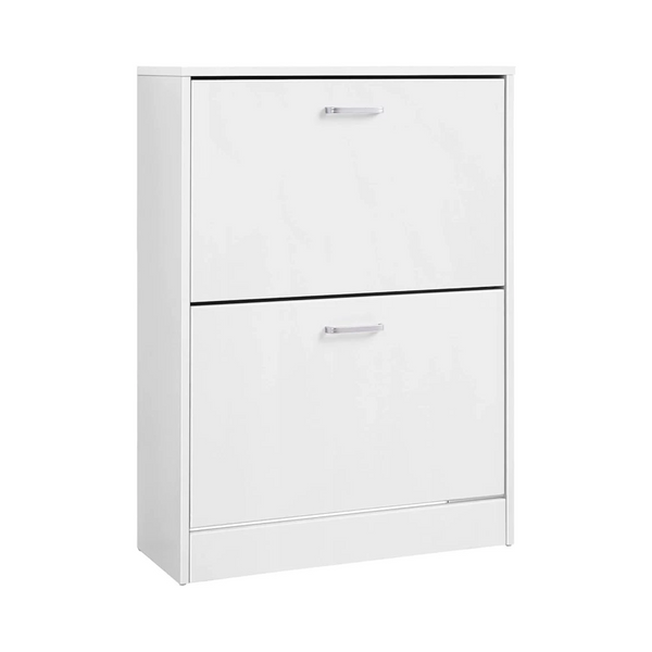 Shoe Cabinet with 2 Flip Doors (Fits 8–12 Pairs) - Karrari