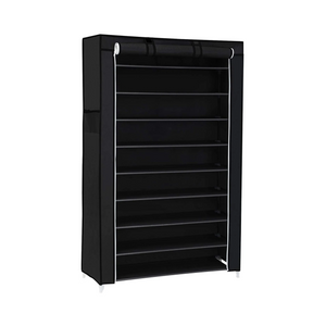 10-Tier Shoes Rack with Dustproof Cover - Karrari
