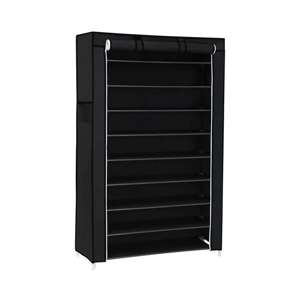 10-Tier Shoes Rack with Dustproof Cover - Karrari