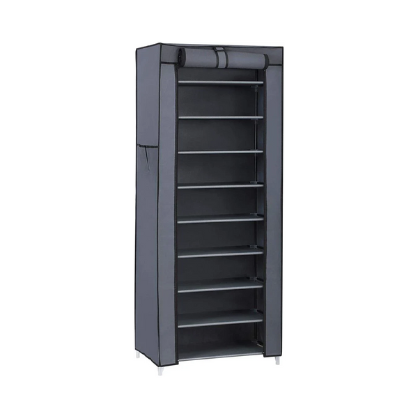 10-Tier Shoe Rack Cabinet (Holds up to 27 Pairs) - Karrari