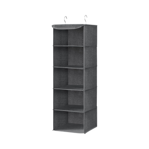 Hanging Wardrobe Storage Organiser - Foldable Shelves - Karrari