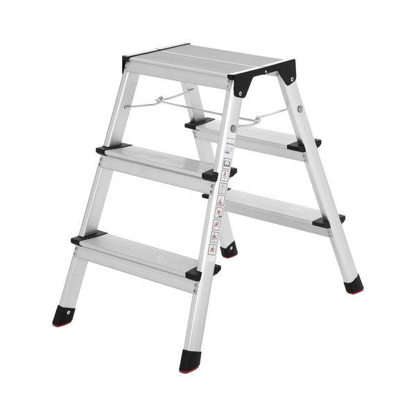 3-Level Multi-Purpose Aluminium Ladder (150kg Capacity) - Karrari