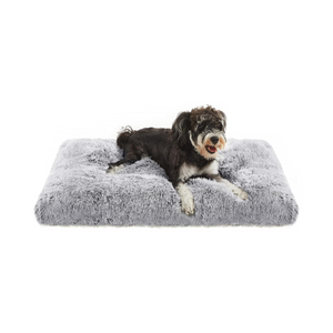 Fluffy Plush Dog Bed with Soft Padding (Washable) - Karrari