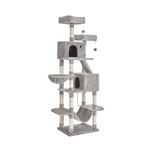 Large Cat Tree Tower with 13 Scratching Posts - Karrari
