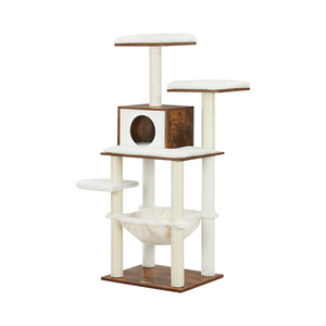 Multi-Tier Cat Scratching Post (Modern Design) - Karrari
