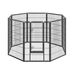 Portable Dog Playpen with 8 Mesh Panels & Latches - Karrari