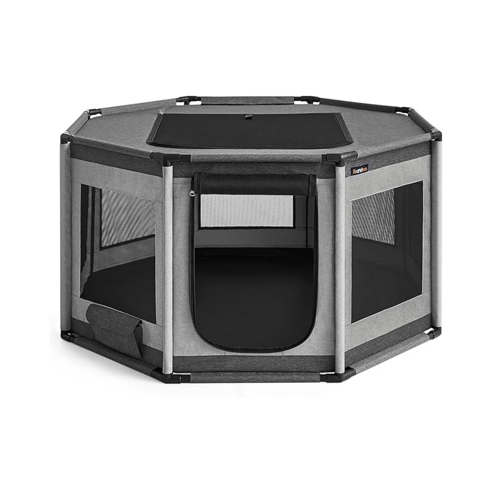 Oxford Fabric Octagon Dog Playpen (Storage Bag) - Karrari