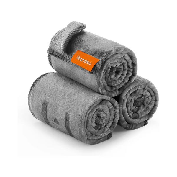 3-Pack Dog Blankets Washable, M, 102 x 73 cm - Karrari