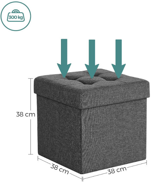 Folding Storage Ottoman - Karrari