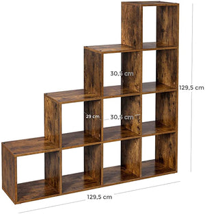 10-Compartment Bookcase - Karrari