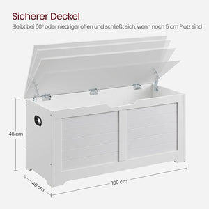 Storage Bench & Blanket Box with Hinges - Karrari