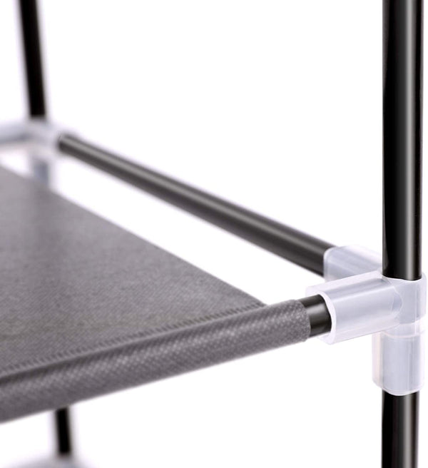 10-Tier Shoes Rack with Dustproof Cover - Karrari