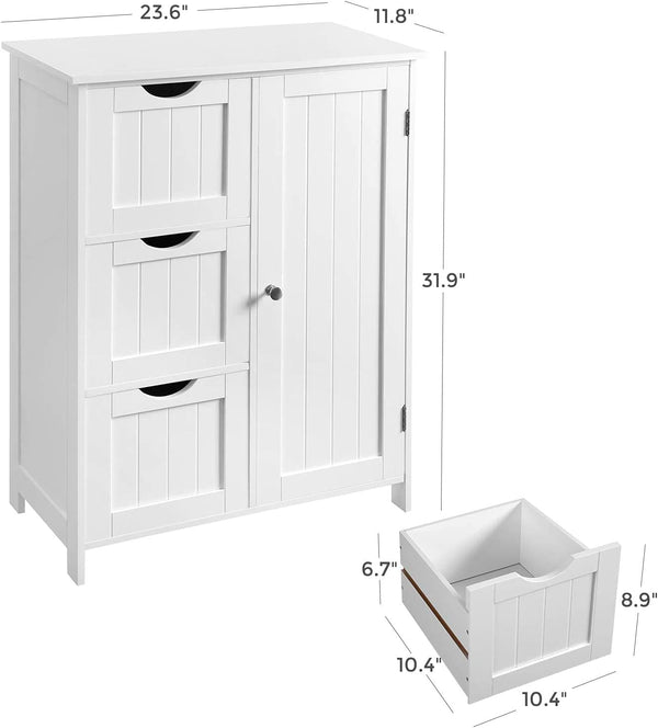 Floor Storage Cabinet with Adjustable Shelf - Karrari