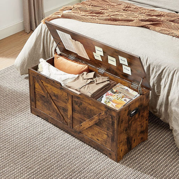 Storage Chest & Bench with Safety Hinges - Karrari
