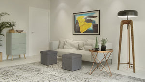 Folding Storage Ottoman - Karrari