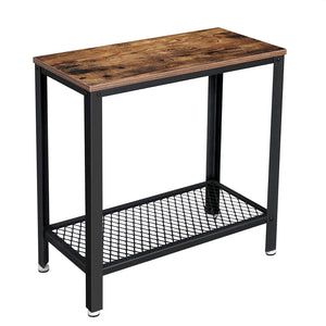 Side Table with Mesh Shelf - Karrari