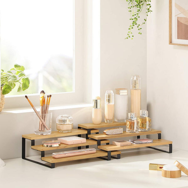 3-Tier Bamboo Spice Rack Set of 2 - Karrari