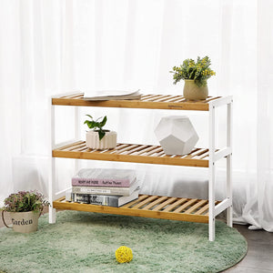 3-Tier Bamboo Shoe Rack - Karrari