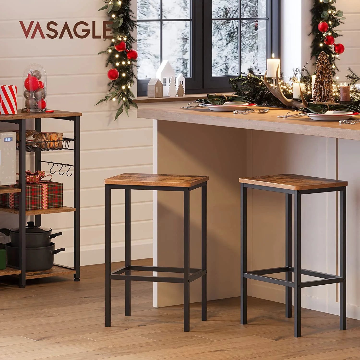 Breakfast bar table and stools set deals