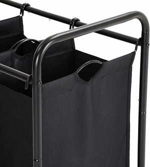 Clothes Sorter Trolley with 3 Removable Bags - Karrari