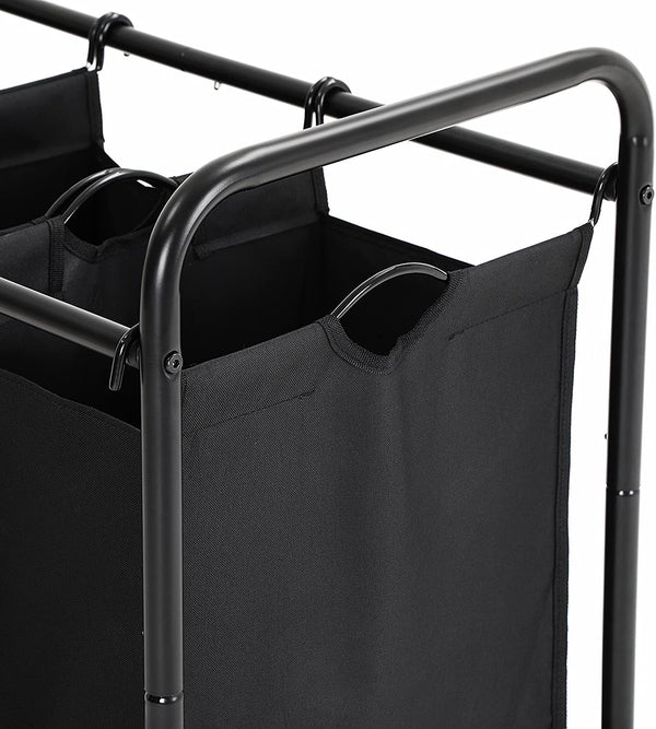 Clothes Sorter Trolley with 3 Removable Bags - Karrari