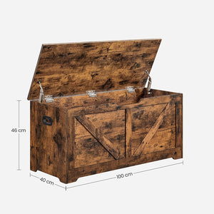 Storage Chest & Bench with Safety Hinges - Karrari