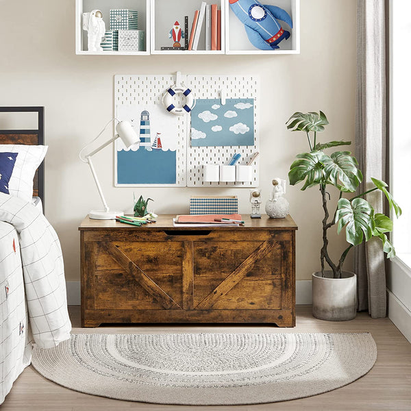 Storage Chest & Bench with Safety Hinges - Karrari