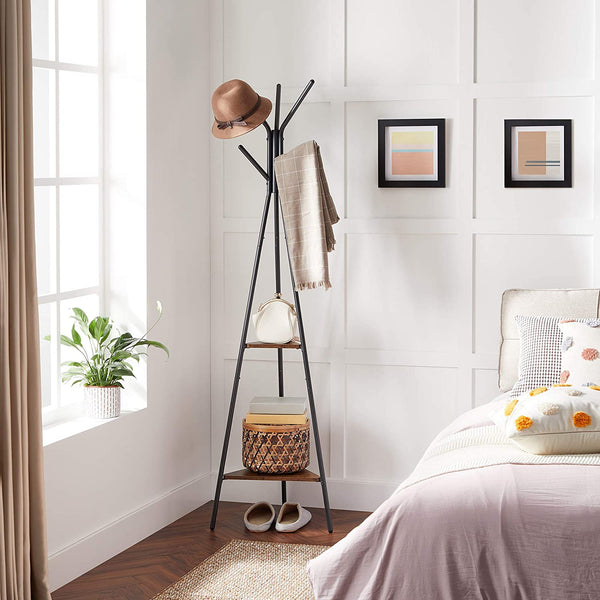 Coat Hanger Stand with Shelves - Karrari