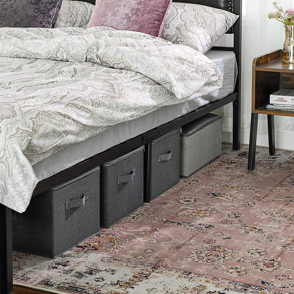 Foldable Storage Boxes with Lids & Handles - Karrari