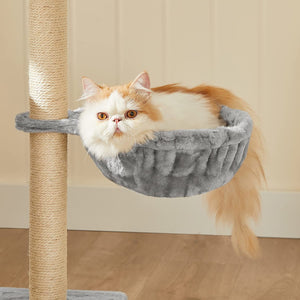 Light Grey Small Cat Tree Condo Tower - Karrari