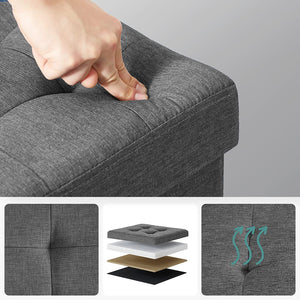 Folding Storage Ottoman - Karrari