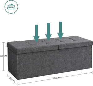 Foldable Linen Storage Bench - Karrari