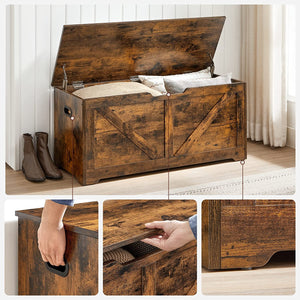 Storage Chest & Bench with Safety Hinges - Karrari