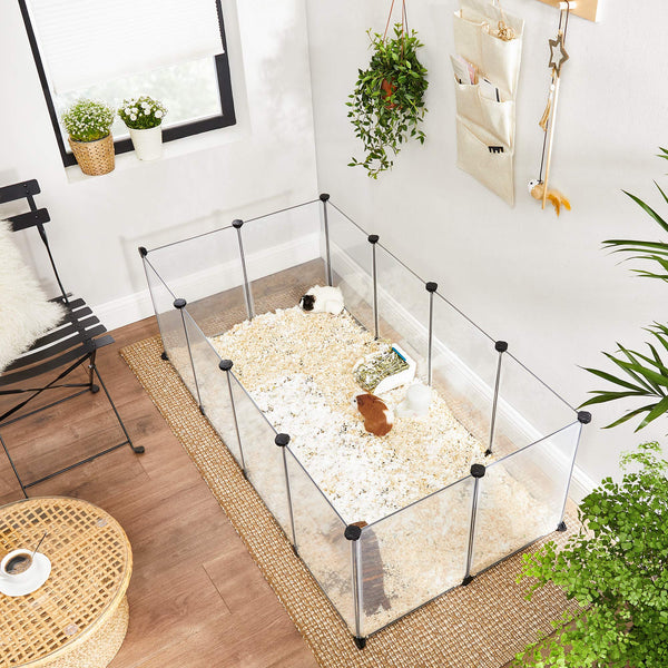 DIY Pet Exercise Playpen with Bottom (20 Panels) - Karrari