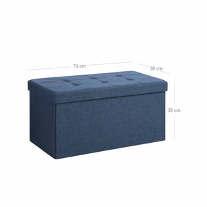 Folding Storage Ottoman Bench - Karrari