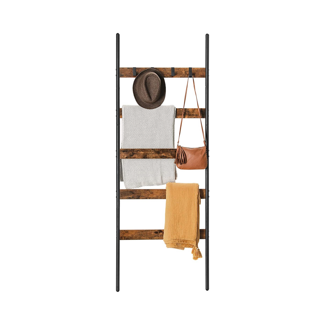 5-Tier Angled Ladder Shelf