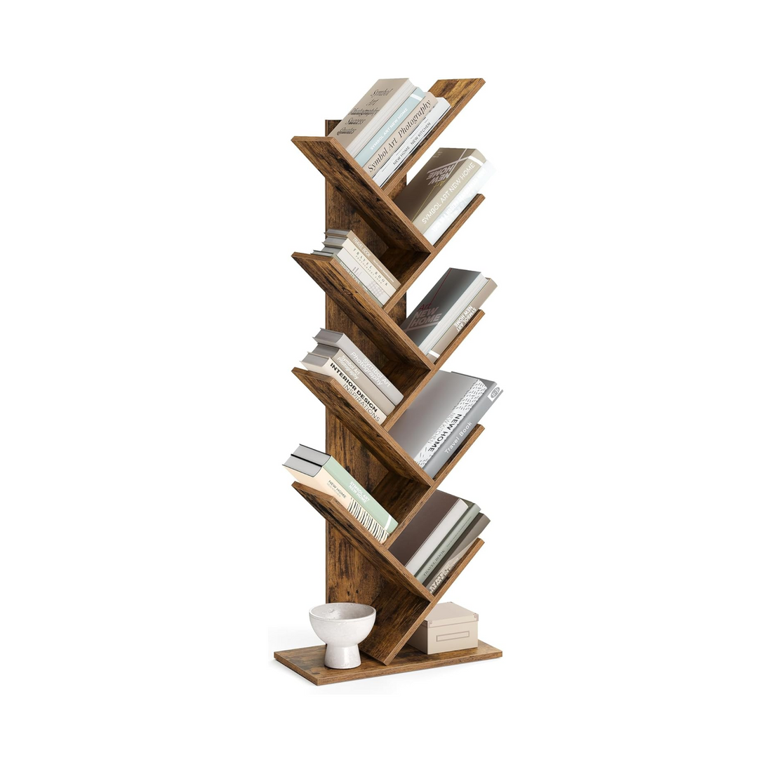 8-Tier Tree Bookcase