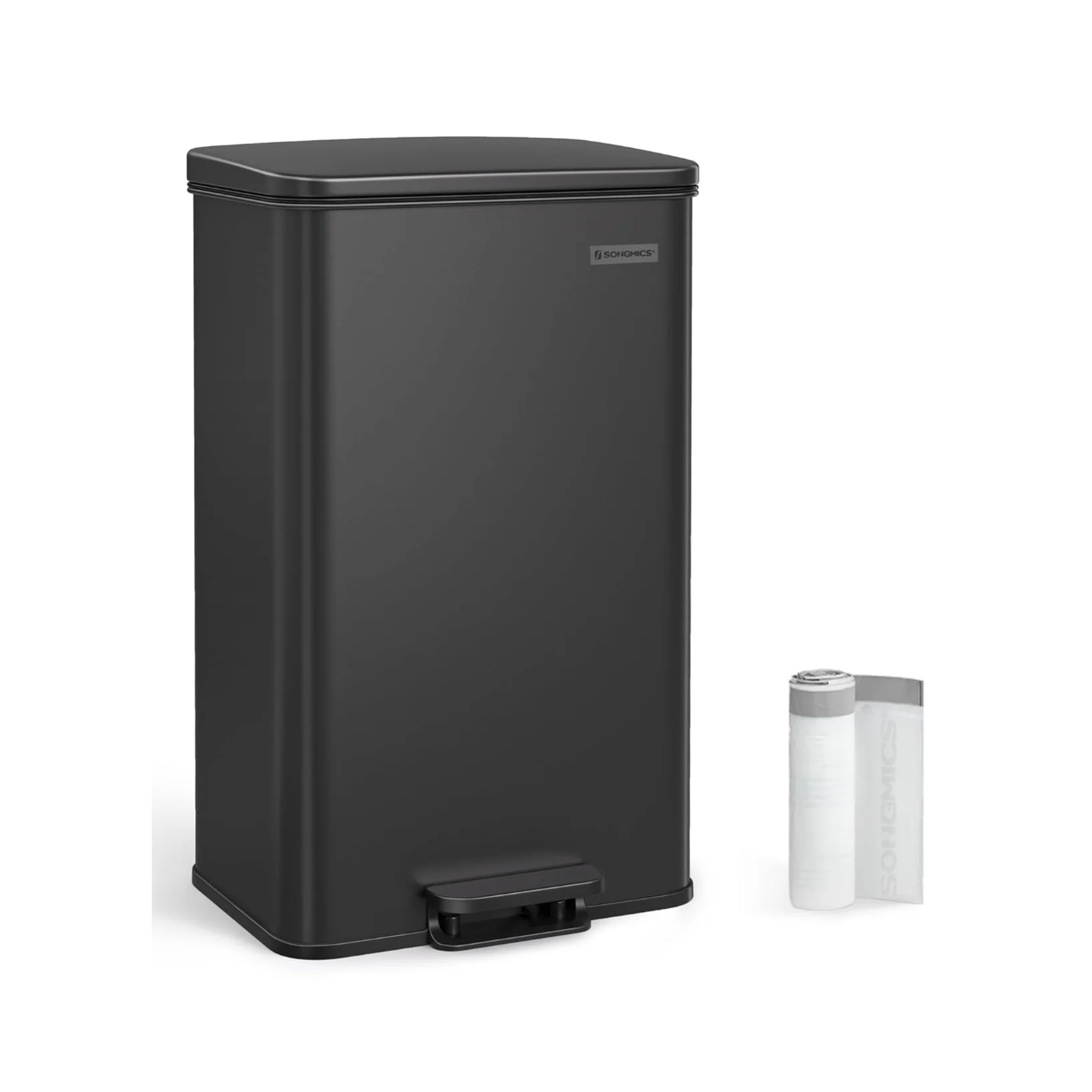 40L Steel Kitchen Pedal Bin (10.5 Gallon)